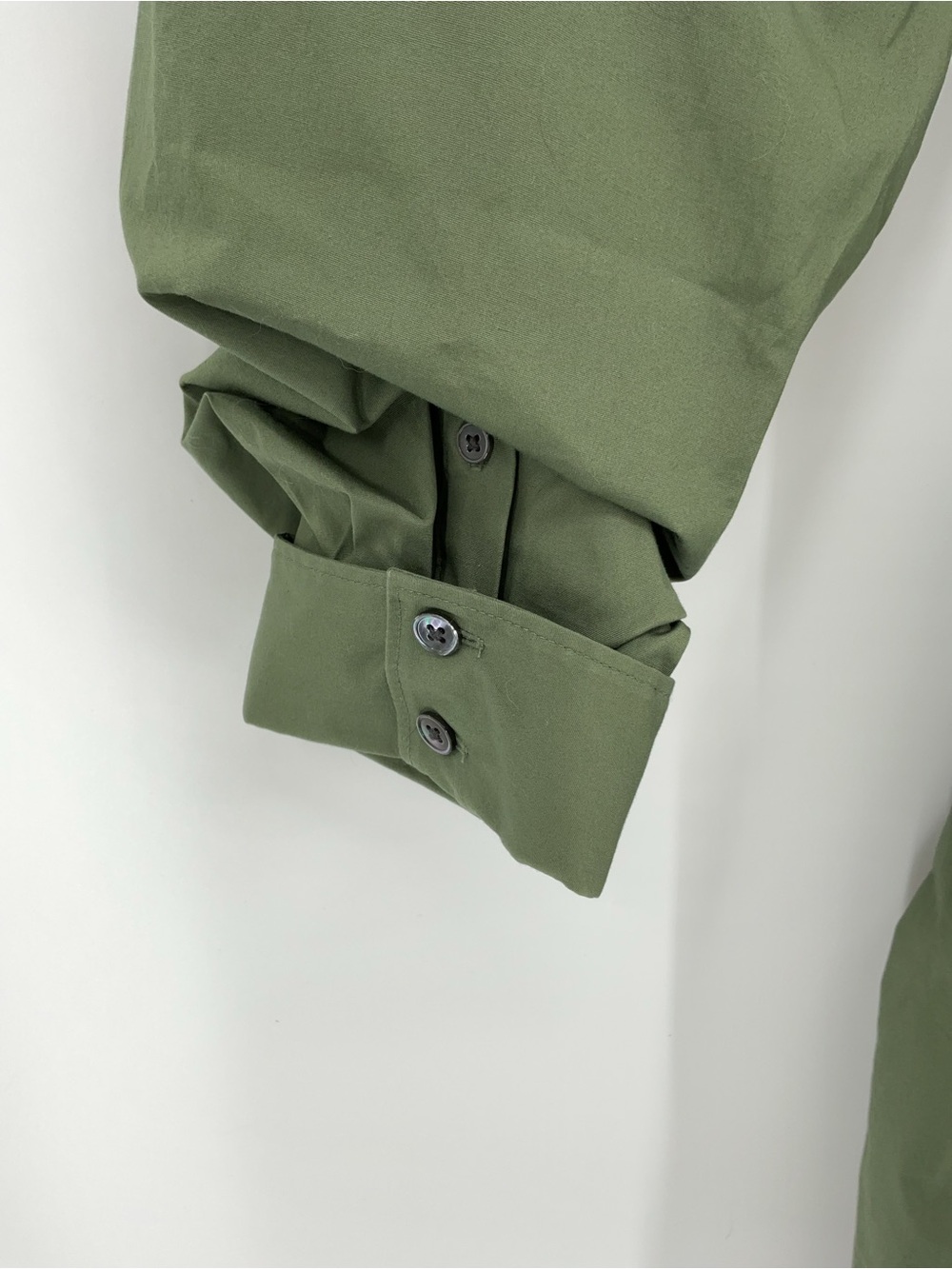 Veronica Beard Afton Wrap Dress Olive Green Ring Detail Midi Dress Size 10 - Picture 6 of 11
